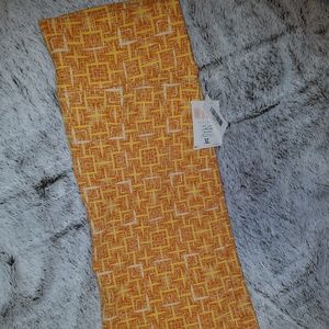 Yellow print Cassie Pencil Skirt